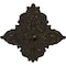 Ekena Millwork Melchor Diamond Medallion (Canopies up to 4"), 67 1/4"W x 43 3/8"H x 4"ID x 2"P, Stone Hearth CM70X43MLSHF - alternate 4